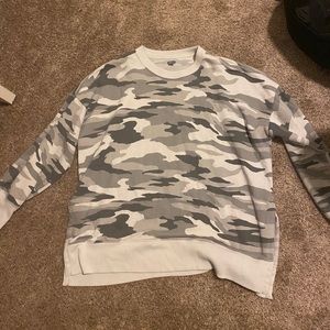 aerie camo pullover